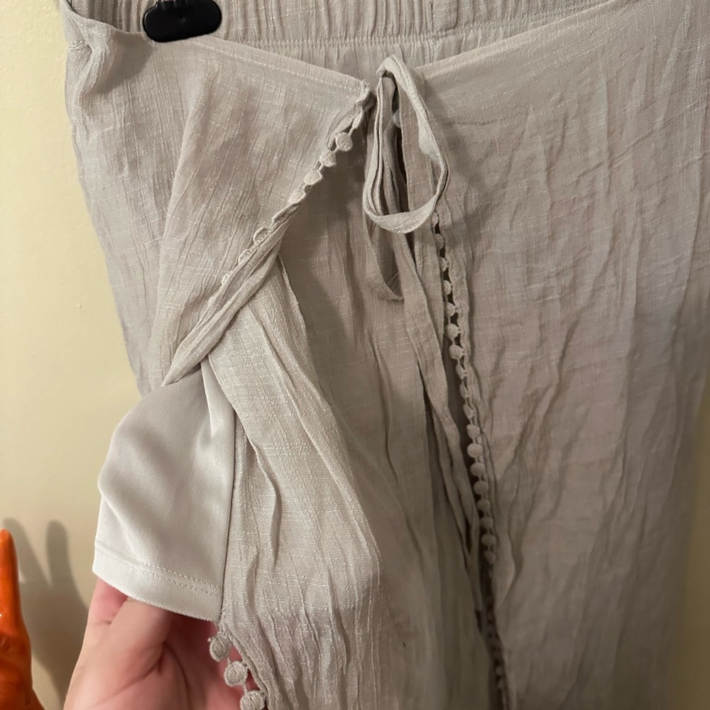 Linen beach pants - Picture 8 of 12